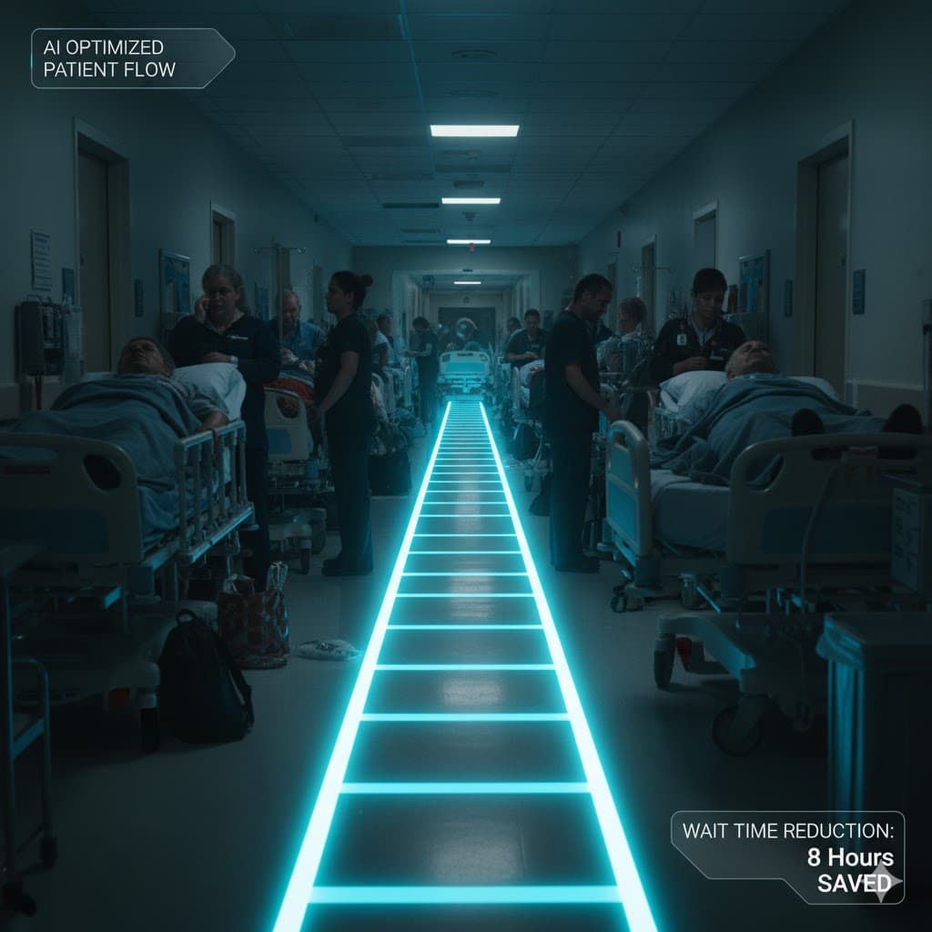 The 8-Hour Wait: How AI Cures 'Hallway Medicine'