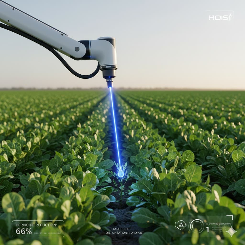 Smarter Fields, Cleaner Food: AI's 66% Reduction in Herbicide Use